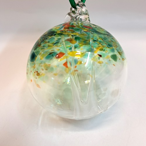 DB-889 Ornament - Aspen Witchball 3x3 $37 at Hunter Wolff Gallery